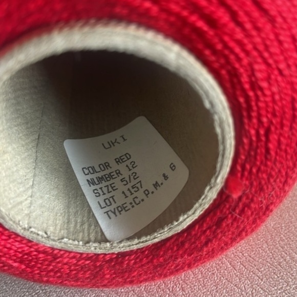 Vintage UKI Spool Cone Sewing Thread Heavy Cord - Picture 5 of 5